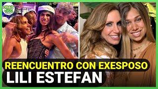 Lili Estefan y el feliz REENCUENTRO con SU EXESPOSO en el CUMPLEAÑOS de su hija Lina