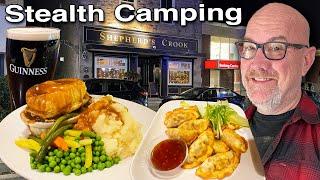 Small Town Pub Stealth Camp • Shepherds Crook • Steak & Stout Pie