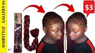 Lemonade Braids Tutorial | Feed in braids | DIY | Beyonce braids