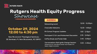 Rutgers Health Equity Progress Showcase