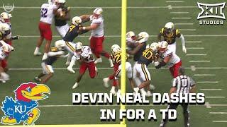 Devin Neal Punches In Rushing TD vs. West Virginia