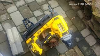 Gwoździarka do betonu i stali Dewalt dcn 890, szybki test