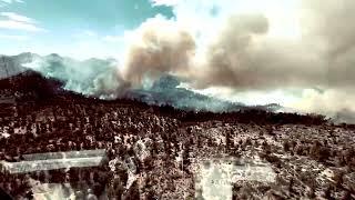 California National Guard Airmen drop retardant on Long Fire