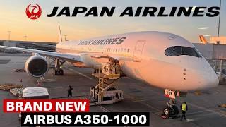 JAPAN AIRLINES BRAND NEW AIRBUS A350-1000 (Economy) | Tokyo - New York | Flight Review