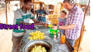 yummy Tasting Malawian Street Food Using 1$. Affordable cost of living in Malawi.