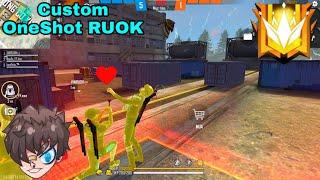 [ Free Fire ] Lần Đầu Polo Tham Gia Vào Custom OneShot Của RUOK Bên Server ThaiLand