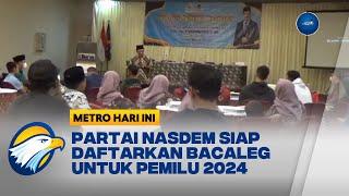 Berkas Sudah Lengkap, DPW Partai NasDem Jatim Siap Daftarkan Bacaleg Pemilu 2024