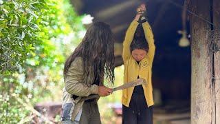 How to get rid of pervert, two children no one to take care of