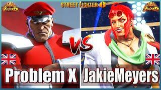 Street Fighter 6  Problem X (M Bison #1)  Vs  JakieMeyers (MARISA)Ranked MatchFightingGameWorldX