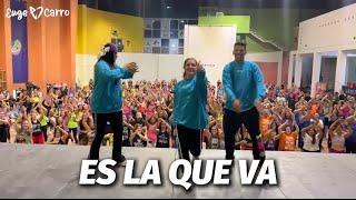 Es la que va - cumbia - Coreografía - Baila con Euge Carro