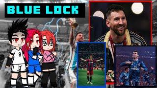 Blue Lock react to Isagi as Messi|Blue Lock||1/1||Ronaldo||MSN|| Blue Lock react to||(ENG/RU)