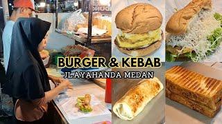 Sudah 7 Thn Berjualan Burger & Kebab Di Jalan Ayahanda, Medan. Pelanggannya Selalu Ramai, Mantap.