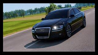 Beam.NG Drive-Realistic Car Driving & Crashes-BONUS |Audi A6 in High Speed Chase with Audi A8-PT2|