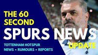 THE 60 SECOND SPURS NEWS UPDATE: Ange on Bayern Munich Defeat, Royal Sale, Sayers, Solanke's Message