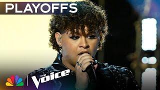 Jose Luis Puts on a Spectacular Performance of "No More Drama" | The Voice Playoffs | NBC