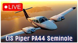 FIRST LOOK! CIS Piper PA44 Seminole | Ask the Developers Live! | X-Plane 12