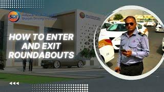 ENTERING AND EXITING ROUNDABOUTS ( COMPLETE EXPLANATION IN URDU ) | MUHAMMAD ASIM |