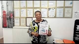 Our student Grace has just passed her Life in the UK test , Congratulation from Excel College