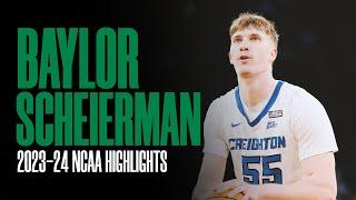 Baylor Scheierman 2023-24 Best NCAA Highlights | Welcome to Boston ️