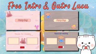 Intro lucu dan Outro gratis (no copyright) || Putry Day