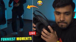 TECHNO GAMERZ LIVE STREAM FUNNIEST MOMENT || TECHNO GAMERZ | UJJWAL GAMING || LOL MOMENT