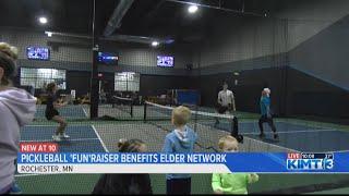 Pickleball 'Fun'Raiser benefits the Elder Network.