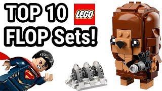 TOP 10 LEGO Set Flops! | natürlich mit First Order AT-ST...