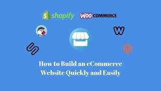 How to build an eCommerce website or online store from scratch for Beginners without code tutorial