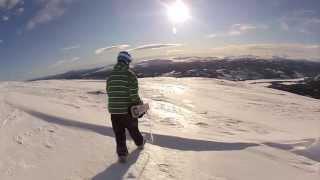 Snowskate in Sweden