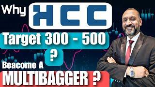 Why HCC Ltd Target 300 - 500 ? | Become a Multibagger Stock ?