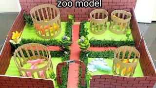 Zoo model for school project | Miniature zoo model | Science exhibition model | zoo model