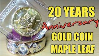 What Is The Value Of A 1999 1/10 oz. Gold Maple Leaf Coin?