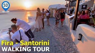 Fira Virtual Walking Tour - Santorini's Main Town