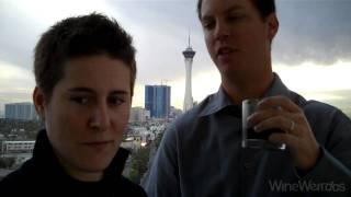 Wine Weirdos Chris tastes an Alta Colina GSM Blend with Poker Pro Vanessa Selbst