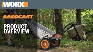 Product Overview | WORX Aerocart Wheelbarrow