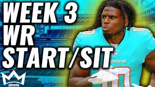 Wide Receivers You MUST START and SIT in Week 3 (Every Matchup) | 2024 Fantasy Football