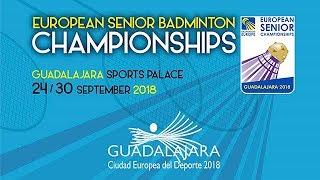 Round #1 (Court 3) - 2018 European Senior Championships [Part 2]