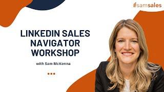 LinkedIn Sales Navigator Workshop