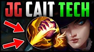 Caitlyn Jungle Tech for CHADS - How to Play Caitlyn & Carry Season 14 League of Legends