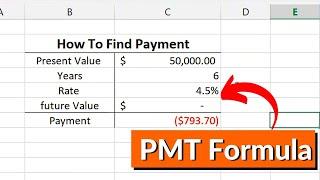 How To Calculate Monthly Payment With Excel