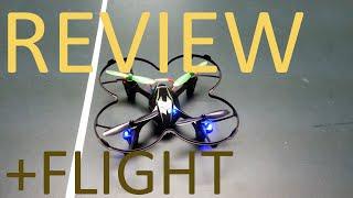 Hubsan X4 H107C 2MP Review, Observations, and Flight Footage