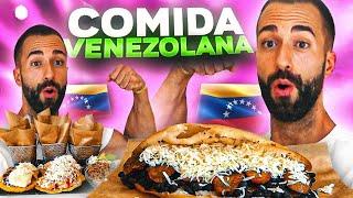 Probando COMIDA TÍPICA VENEZOLANA por PRIMERA VEZ - @TanoVillar