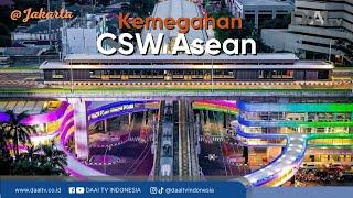 Megahnya Halte Terintegrasi CSW Skybridge| @Jakarta