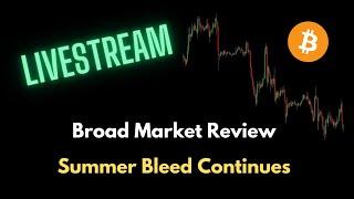 Broad Market Review - Summer Bleed Continues