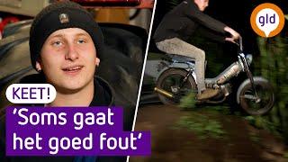 CROSSEN in het MAIS en CARBIDSCHIETEN bij keet Bronkhorst in Putten  | KEET #6