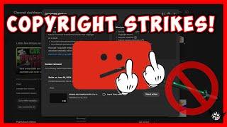 ROCKSTAR GAMES HAS GAVE ME COPYRIGHT STRIKE(s) ON ALL MY CHANNELS!!