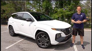 Is the 2024 Hyundai Tucson N-Line a BETTER compact SUV than a Honda CR-V Sport?