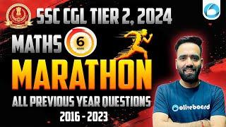 SSC CGL Tier 2 Maths Previous Year Question Marathon | SSC CGL Mains Maths PYQ | SSC CGL 2024