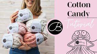 Cotton Candy Macrame Tutorial | Bobbiny