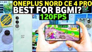 ONEPLUS NORD CE 4 BGMI TEST 90 FPS